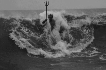 Statua di Poseidone a Melenara