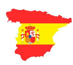 Spagna cartina