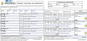 Empadronamiento in Spagna